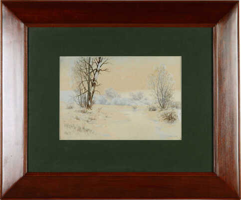 Гефтлер Карл Эдуардович. Раннее зимнее утро 